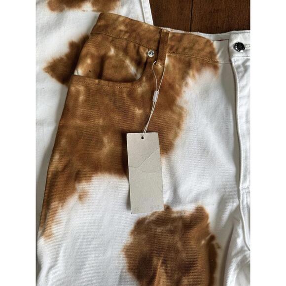 Eckhaus Latta Unisex Tie Dye Denim Jeans NWT Size 33 - Picture 2 of 6